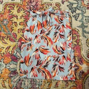 Lane Bryant Floral Pencil Skirt